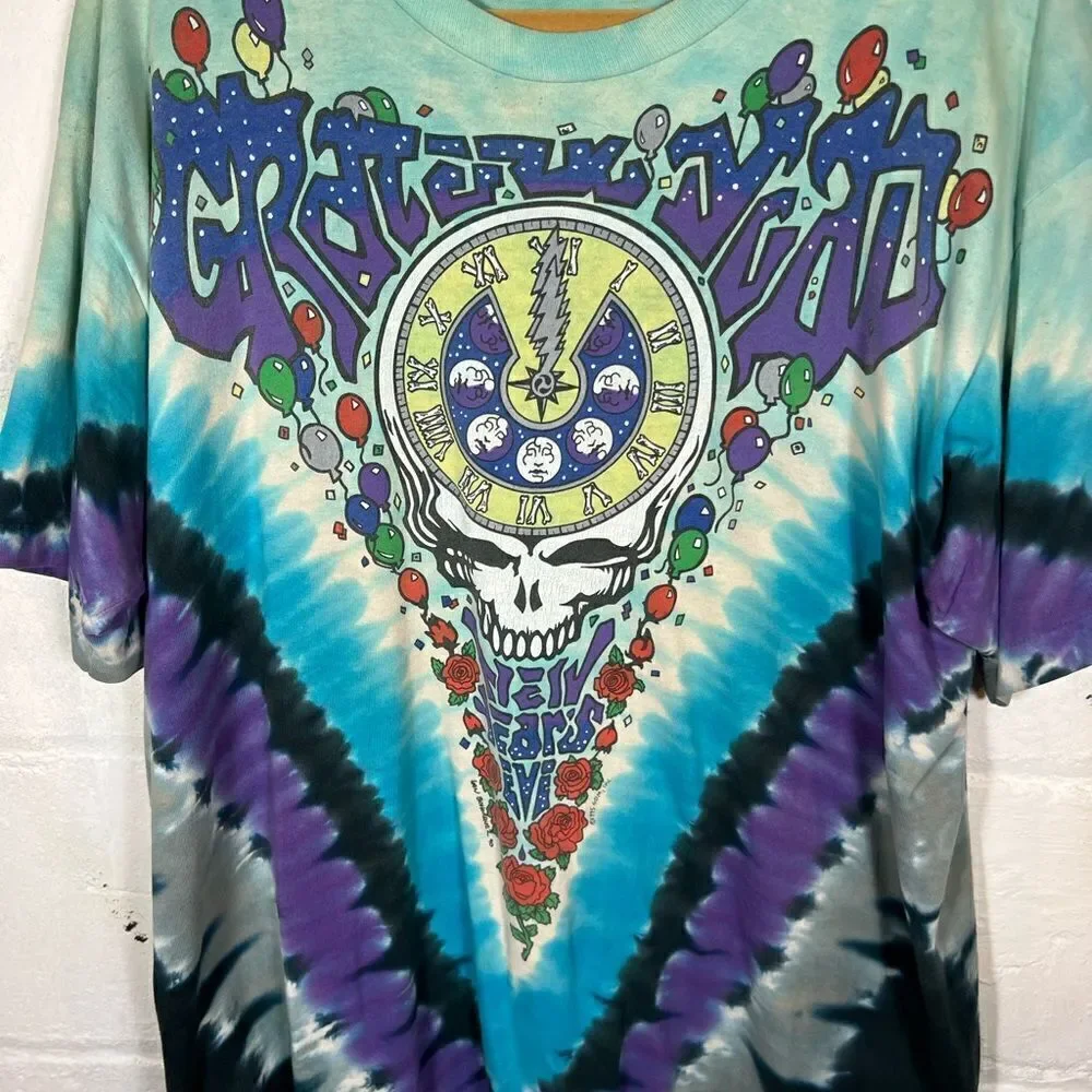 Vintage Grateful Dead New Years Eve 1990 Shirt